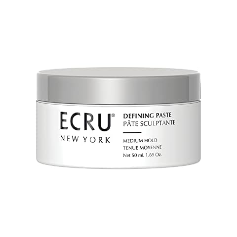 ECRU NEW YORK Defining Paste 1.69oz, Medium Hold Mens Styling Balm and Pomade for Short to Mid Length Hair Cover