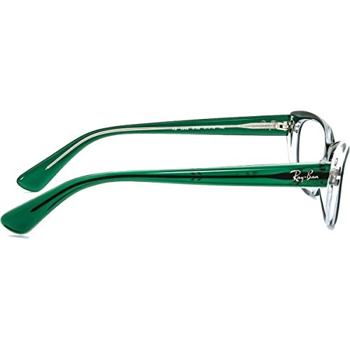 Ray-Ban Women's RX5242 Sunglasses,53mm,Green/Demo3