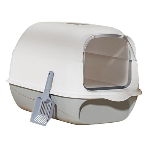 Arenero Cerrado para Gato con Puerta Abatible 50x35x35 cm miniatura 6