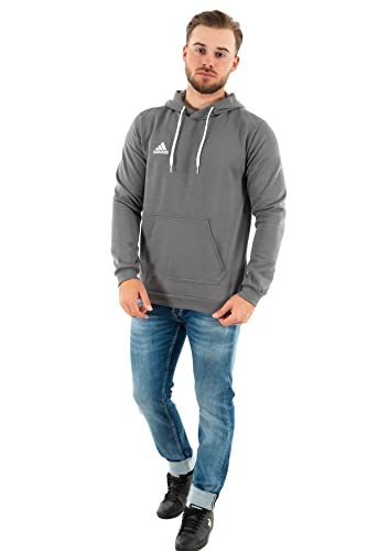 adidas Ent22 Hoody Sudadera con Capucha, Hombre, Team Grey Four, M