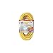 Prime Wire and Cable LT511830 50-Foot 12/3 SJTOW Bulldog Tough Extension Cord with PrimeLight Indicator Light,Yellow