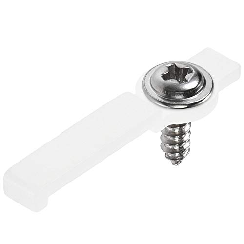 Attaches pour ruban LED 5050 anti-affaissement uxcell en nylon robuste avec vis