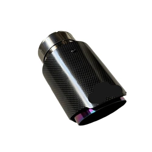 Système de silencieux carbone brillant et embout échappement universel voiture