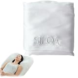 SILQA(シルクア) 生シルク 交換用まくらカバー SP-3070専用 シルクホワイト 22匁（70×70cm）