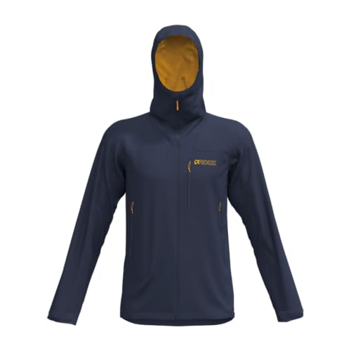 Scrambler Hoodie Jacket para tus rutas de senderismo, chaqueta de hombre Rock Experience con capucha