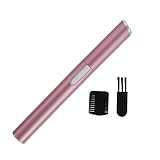 HAPINARY 充電式眉毛トリマー 鼻毛 耳毛カッター コーム付き 電動フェイスシェーバー 洗えるヘッド 快適グリップ ユニ 用 家用