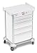 Detecto, 2022737, Mobile Care Medical Cart, Electronic, Individual Drawer Lock & Sensor