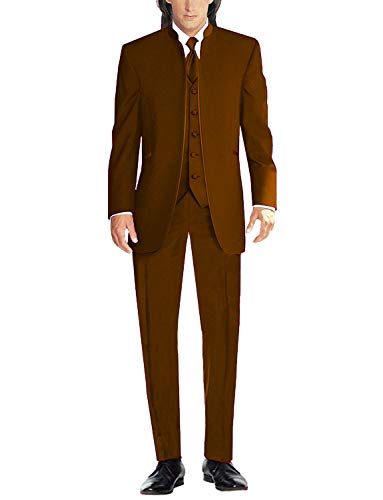 Costume blanc pour homme de mariage smoking chic trois pièces pour silhouette élancée