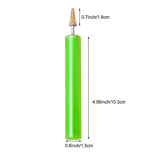 BUTUZE Convenient Leather Edge Dye Pen, Colorful Edge Roller Applicator,Essential Leather Edge Printing Tool for Leather Craft DIY,Leather Working,Leather Making