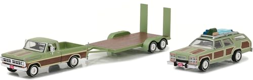 GreenLight 1:64 Hollywood Hitch & Tow Series 4 - National Lampoon's Vacation (1983) - 1972 Ford Car, Multicolor