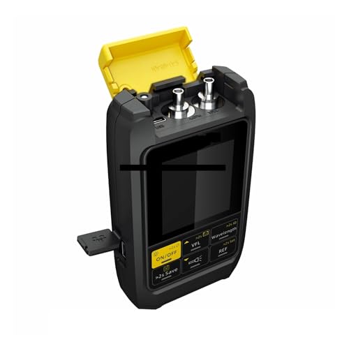 Medidor de potencia óptico OTDR con batería recargable y localizador visual de fallos de 20km 2