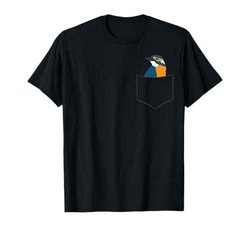 Kingfisher Bird In A Pocket Cute Bags Kingfisher T-Shirt