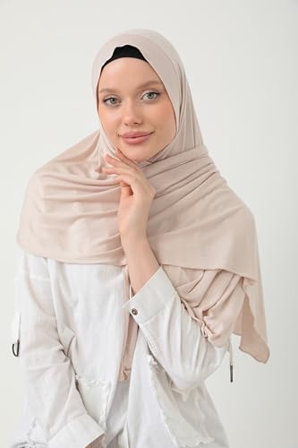 Viscose Hijab – Stylish Head Scarf for Women, Soft and Lightweight Head Wraps, Perfect Scarf for Women's Hair3