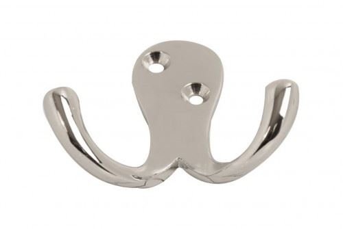 Fort Fasteners Double Robe Hook 2.1/2 Inch Chrome Pack of 1