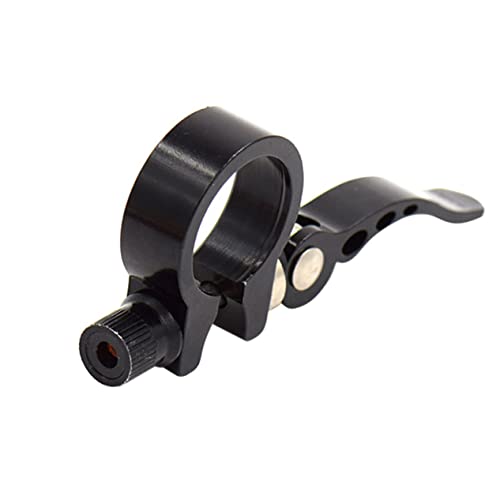 Parliky 31.8mm Aluminum Alloy Bike Seatpost Clamp Quick Release Lever for Casual Bicycles