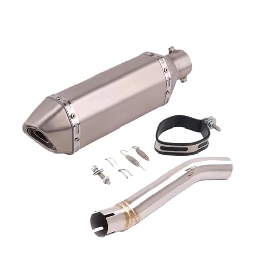 Tuyau d'échappement pour moto 500R avec collecteur central et DB killer