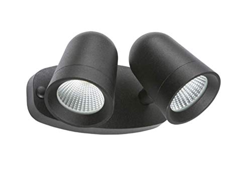 Price comparison product image Knightsbridge FLTB,  Die Cast Alluminium,  Black