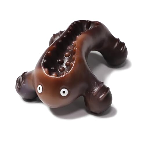 KrauzPet Dog Toys for Aggressive Chewers Large Medium Breed Dogs, Interactive Treat Fillable Enrichment Chew Toy, Indestructible Long Lasting Nylon Teething Bones