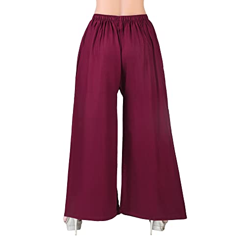 Image of Women's Relaxed Fit Rayon Palazzo