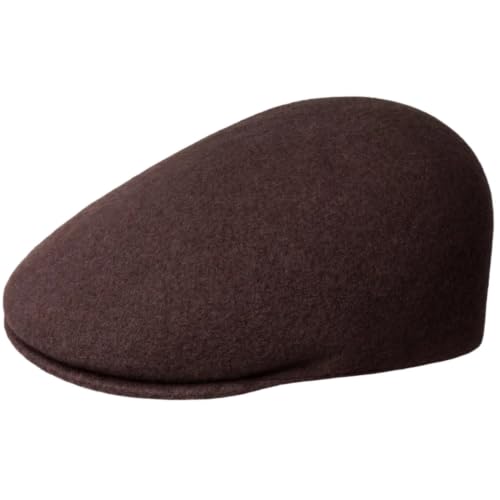 Image of Kangol Seamless Wool 507 Hat - Deep Plum /L Ivy Caps & Flat Caps