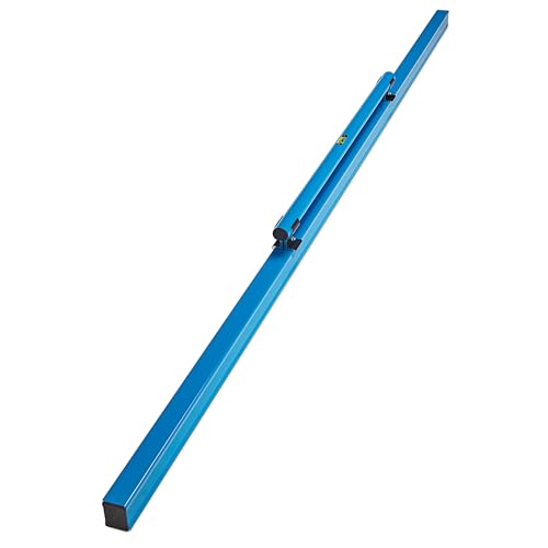 OX Tools Concrete Screed Pro Series 96 Inch Screed with Level Vial 8 Ft Concrete Darby Aluminum Lightweight & Reversable Handle for Cutting and Smoothing Concrete Powder Coated for Easy Cleanup