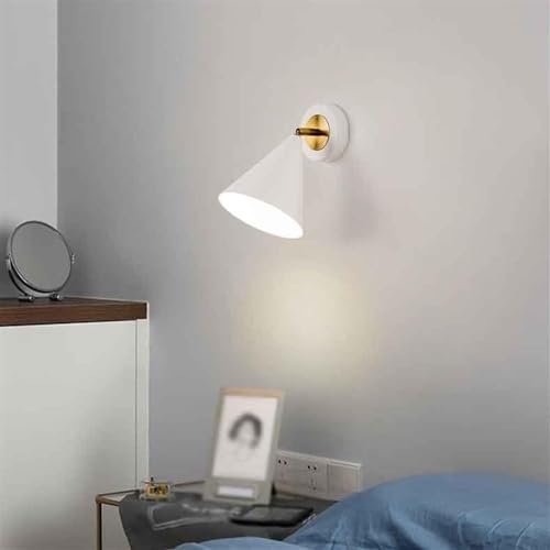 Aplique de pared LED giratorio moderno y sencillo para iluminar el tocador del baño 4