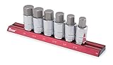 Titan 16130 1/2-Inch Drive SAE Hex Bit Socket Set, 6-Piece