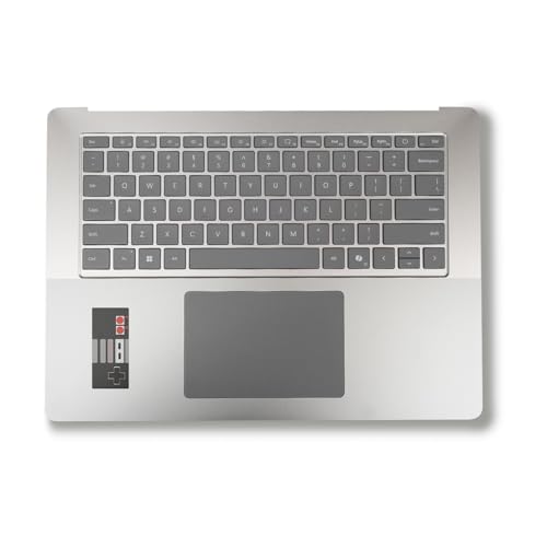 Image of Laptop Skin Compatible with Surface Laptop 7 15 inch (2024) - Retro Gamer 3 - Premium 3M Vinyl Protective Wrap Decal Cover - Easy to Apply | Crafted in The USA by MightySkins