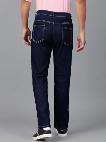 Image of KOTTY Men's Slim Fit Stretch Denim Jeans - Casual Street Style, All-Season Comfort