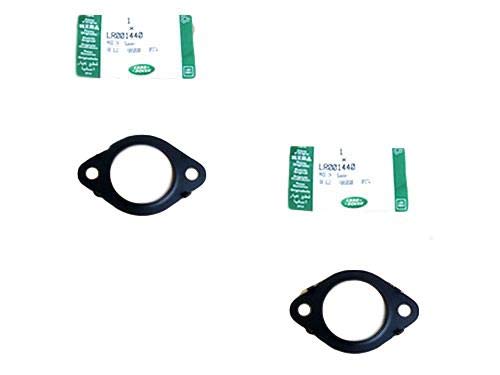Juego de 2 juntas originales de LAND ROVER entre culata y tubo refrigerante OEM LR001440
