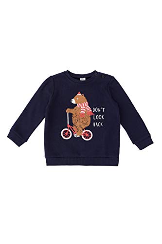 DeFacto Baby Boy Regular Fit - Jersey de punto para beb� azul marino 12-18 Meses