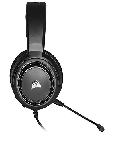 Headset Gamer Corsair HS45 7.1 Virtual Surround Com Adaptador USB - Preto CA-9011220-NA, 1,8m