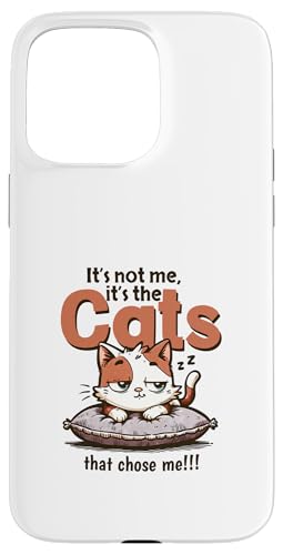Custodia per iPhone 15 Pro Max Cute Cat Foster Cat Mom Adopt Cat Kitty Feline Rescue Mom