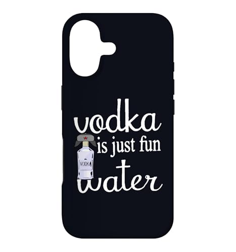 Vodka Is Just Fun Water ����ȃh�����N�p�[�e�B�[�f�U�C�� �X�}�z�P�[�X iPhone 17 �p