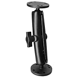 AGEofDMS Doppelkugelhalterung 1 Zoll / 25 mm mit 15 cm Arm, Vollaluminiumguss, AMPS-kompatibel, RAM-kompatibel, Ideal für Repository, LKW, Gabelstapler & mehr