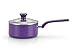 T-fal C511SE Excite Nonstick Thermo-Spot Dishwasher Safe Oven Safe PFOA Free Cookware Set, 14-Piece, Purple