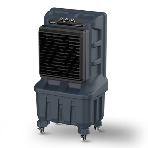 Image of Crompton Indibreeze 100 L Industrial Desert Cooler| Honeycomb pad| Auto fill| Water level indicator| 4 way Air deflection| Cooling mode & Auto Swing |Everlast Pump| 3 Year Brand Warranty