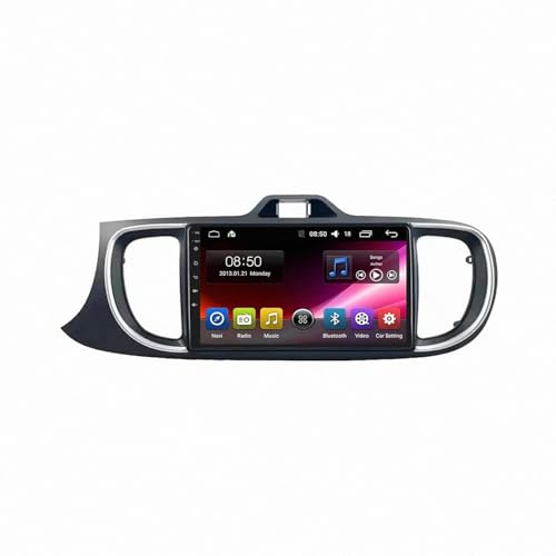 GPS voiture 8 Nuclear 4G+64G puissant avec alertes vitesse pour KIA Soluto