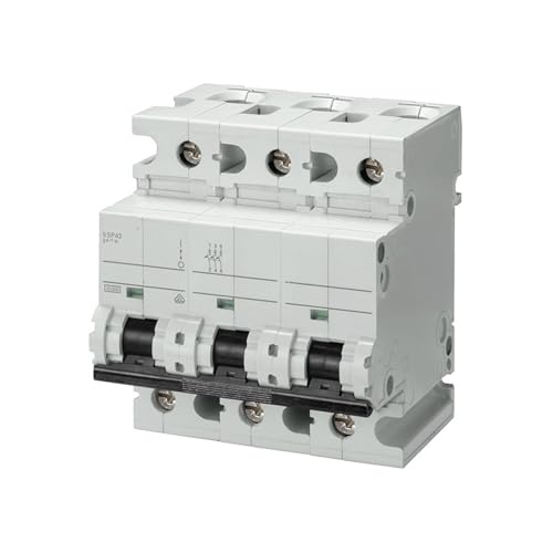 Magnetotérmico 5SP4 3P B100 soporta hasta 10KA de corte contra cortocircuitos