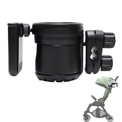 Porte-boisson pour vélo et poussette avec support smartphone pour sorties en famille