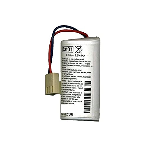 Cosa comprende l'offerta: Maxxistore - Batsecur bBatteria litio compatibile Batli01 Logisty Daitem Hager - 3,6V 5,8 Ah - LSH14 - ER26500M - Connettore Molex 6471-03