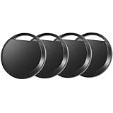 4PCS Air Tracker Tag KeyFinder Smart Bluetooth Tag, wasserdichtes Item Finder Mini Tracker Kompatibel mit Apple Wo ist es? APP (nur iOS) für Koffer, Taschen, Gepäck, Pässe