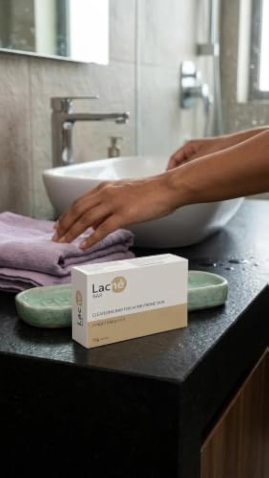 Lacne Cleansing Bar for Acne-Prone Skin Pack of 3