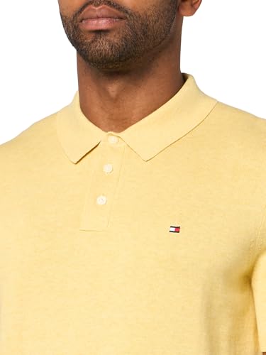 Image of Tommy Hilfiger Men's Lightweight Cotton Knit Short Sleeve Polo Shirt