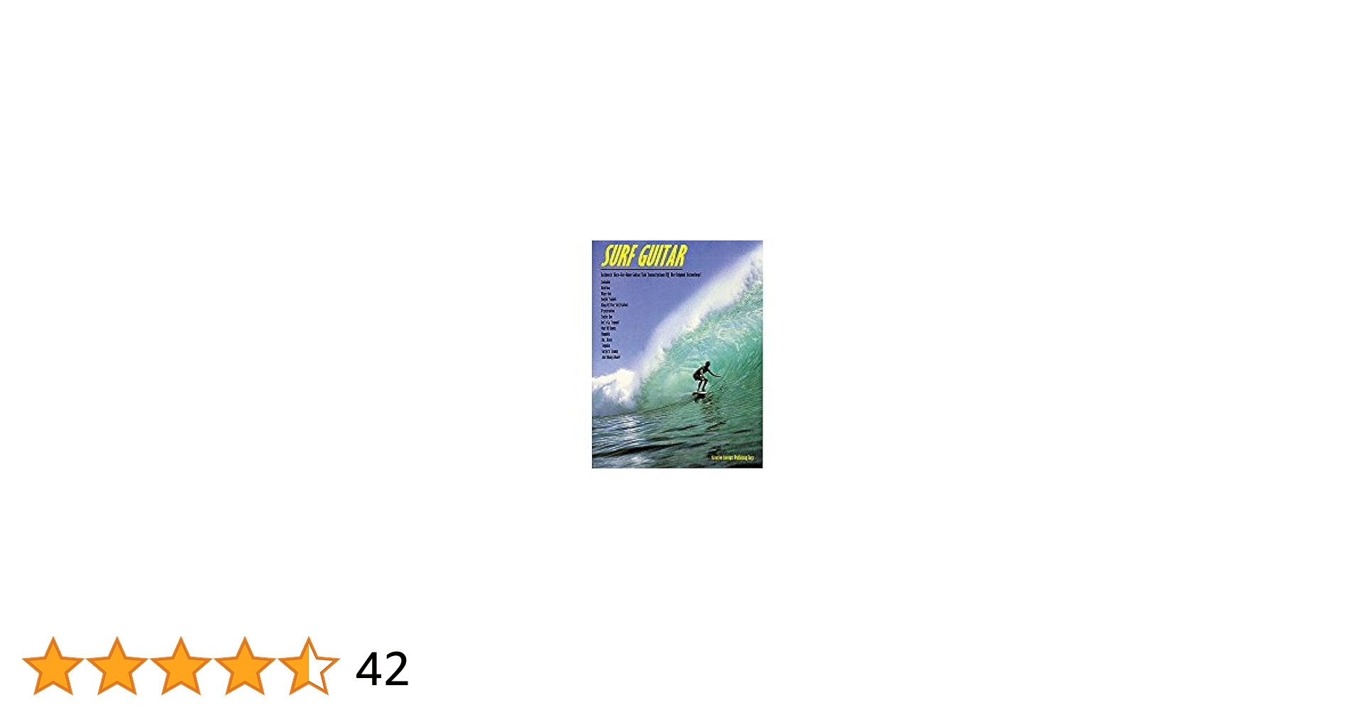 米BOOKS Zimmerman, Roy Surf Guitar  ISBN1569220743  /00490 Surf Guitar, Paperback by Zimmerman, Roy (EDT), Like New