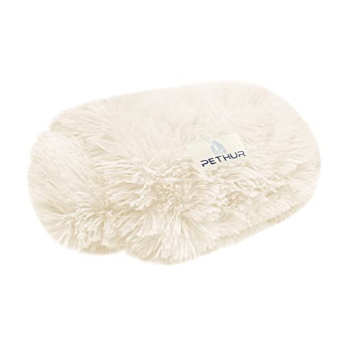 Pethur Waterproof Dog Blanket For Small Dog, Small Cat Blanket Washable For Couch Protection, Soft Plush Faux Fur Puppy Blanket, Beige, S #TOP10