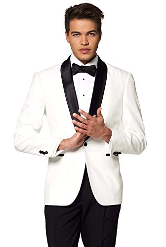 Opposuits Men's Formal Outfit - Premium Tuxedo Suit - Slim Fit - Includes Blazer, Pants and Bow Tie2