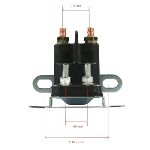 The ROP Shop | New Starter Solenoid for Snapper 1-8604 1722739 1755382YP 18604 7018604 Tractors