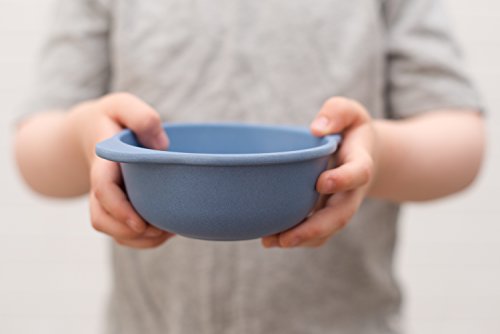 Bobo&Boo Bamboo Kids Snack Bowls, Set of 4 Bamboo Dishes, Non Toxic, Eco Friendly & Stackable Kids Snack Containers, Great Gift for Baby Showers, Birthdays & Preschool Graduations,Coastal - Thumbnail 5