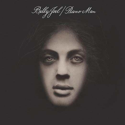 Piano Man por Billy Joel, capa do álbum
